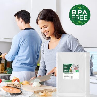 Вакуумные пакеты 100 пакетов 20 x 30 см Professional Bonsenkitchen