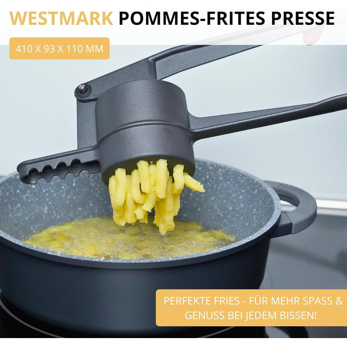 Прес для картоплі фрі, 41 см антрацит Westmark