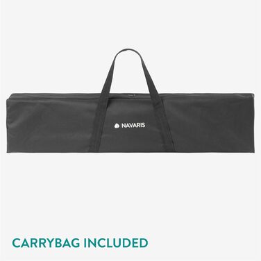 Складной бамбуковый кемпинговый стол 80 x 65 x 60 см Navaris