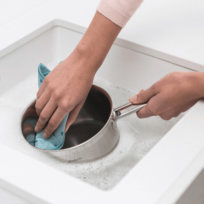 Набір рушників для посуду, 2 шт 0,5х30х30 см мятний Sink side Brabantia