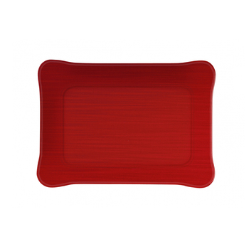 Поднос Platex MAYFAIR RED, акрил, 19 x 13 см