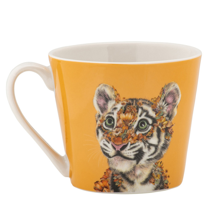 Кухоль Maxwell & Williams WILD PLANET MARINI FERLAZZO Tiger, порцеляна, 370 мл