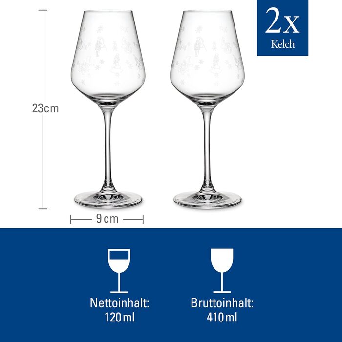 Бокал для белого вина 120 мл, 2 предмета, Toy's Delight Villeroy & Boch