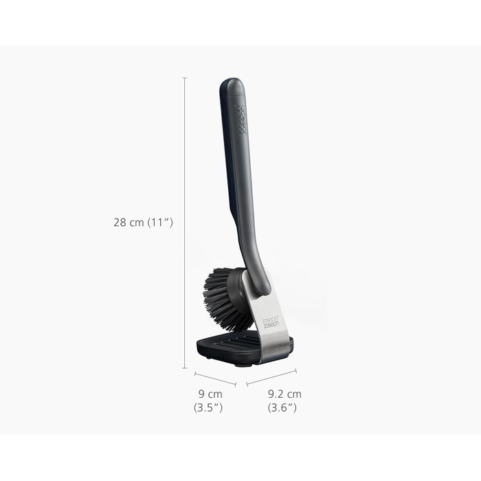 Щетка для мытья посуды с металлической подставкой 28x9,2x9 см Joseph Joseph