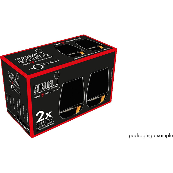 Набір з 2 келихів без ніжки для міцних напоїв 235 мл, O Wine Tumbler Riedel