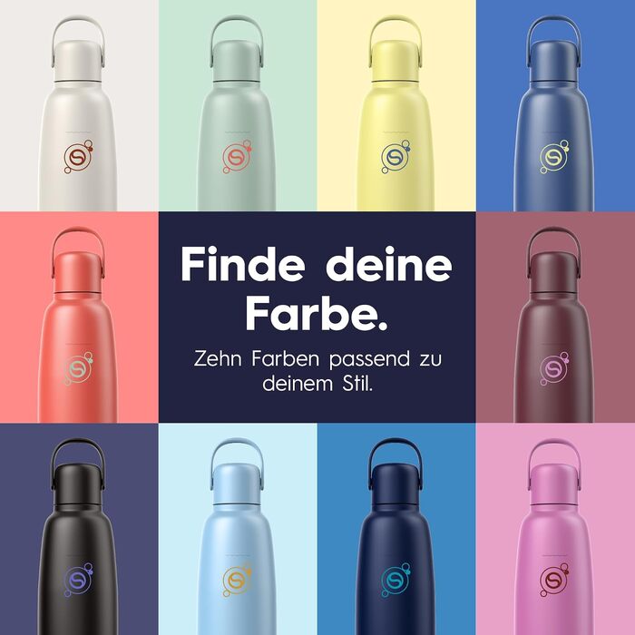 Бутылка для газированной воды 0,9 л, черная Fizz & Go SodaStream