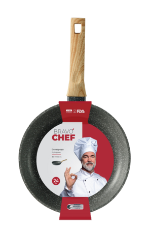 Сковорода Bravo Chef класична 24 см (7133023)