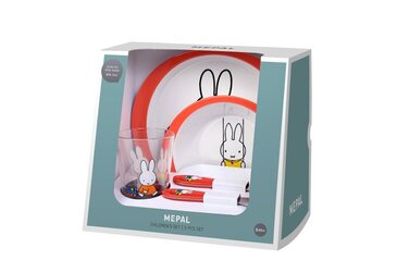 Набір дитячого посуду 5 предметів Miffy plays Mepal