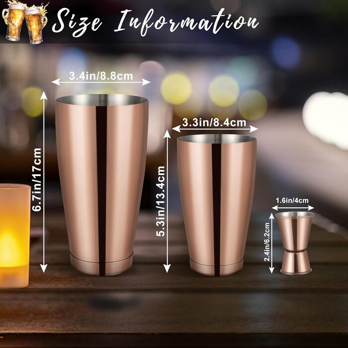 Професійний набір для коктейлів 12 предметів Boston mwellewm