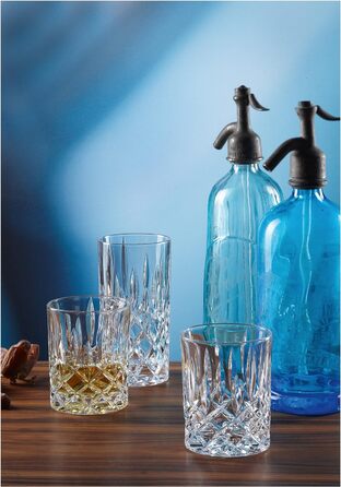 Набір склянок для лонгдрінків 375 мл, 8 предметів, Noblesse Nachtmann