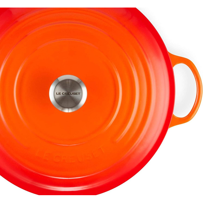 Чавунна каструля Le Creuset Signature, 32 см, 4,1 л (колір Ofenrot)