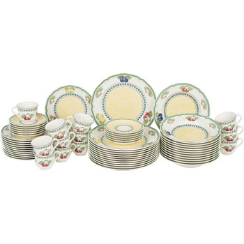 Базовый набор посуды для 12 человек, 60 предметов French Garden Fleurence Villeroy & Boch