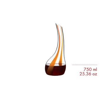 Декантер ручной работы Cornetto Arancio 0,75 л, черный Riedel