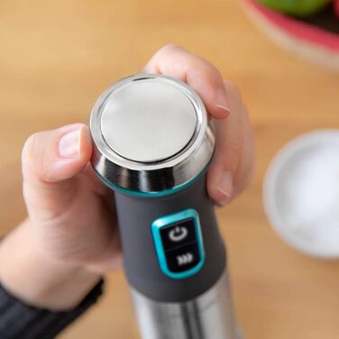 Ручний блендер 1200 Вт Power TitanBlack 1200 XL з аксесуарами, набір 7 предметів Cecotec