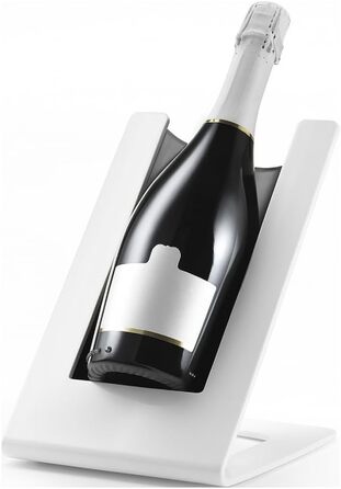 Охладитель для бутылок вина, белый, с хладоэлементом, вмещает стандартную бутылку 750 мл