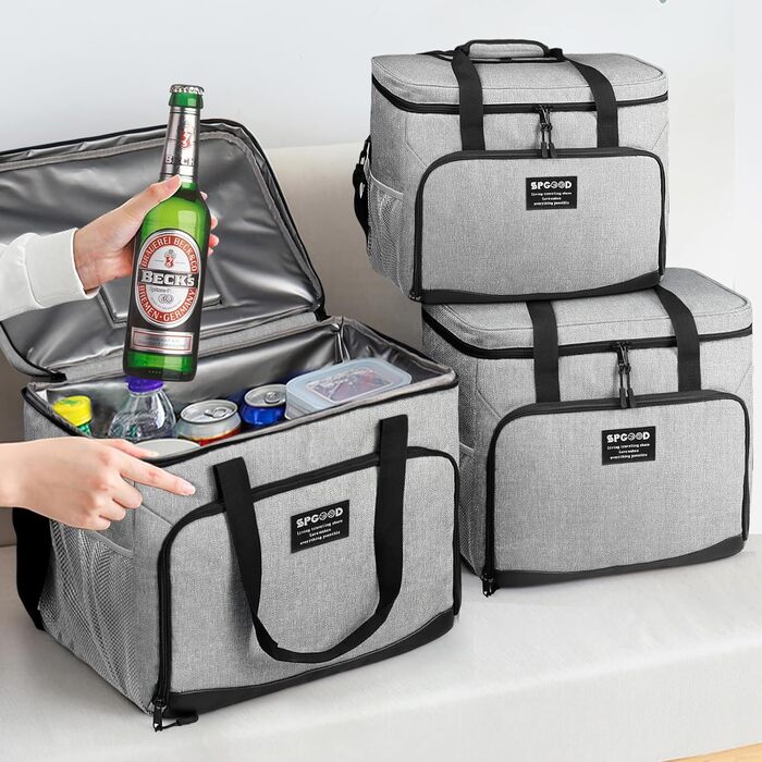 Термосумка 20 л сіра SPGOOD