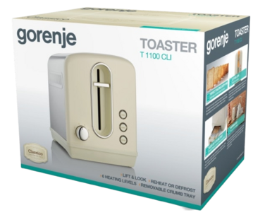 Тостер Gorenje T 1100 CLI  (6427773)