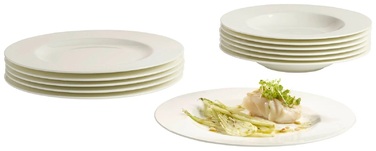 Набор тарелок на 6 персон, 12 предметов белый Noblesse by Villeroy & Boch