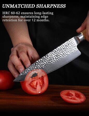 Японський набір ножів з дамаської стал Jingseiho