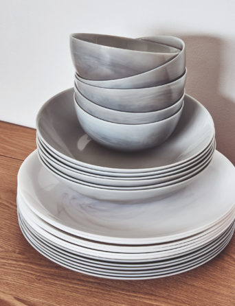 Сервиз Luminarc Diwali Marble Granit, 19 предметов (6582600)