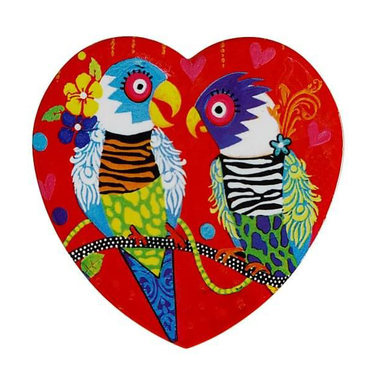 Подставка под чашку Maxwell Williams Tiger Tiger LOVE HEARTS, керамика, 10 х 9,5 см