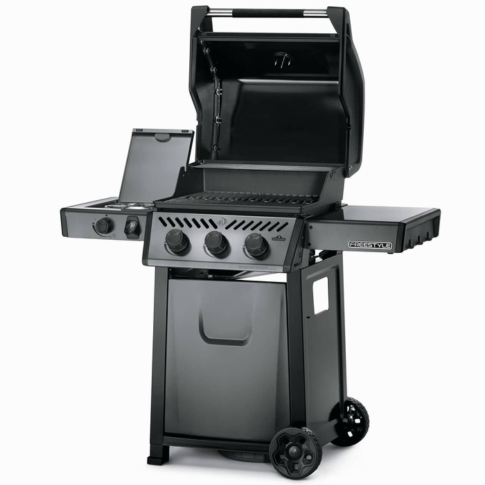 Газовый гриль Napoleon Freestyle 365 с боковой конфоркой, графитовый F365SBPGT-RU Код: 010088