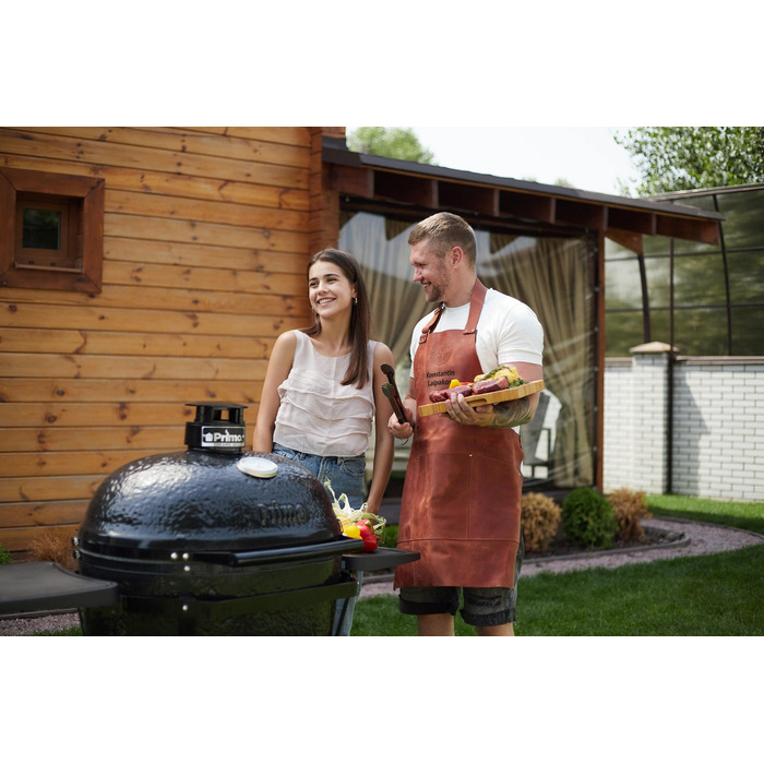 Керамический угольный гриль Primo Large Oval All in One PGCLGCG Код: 004193