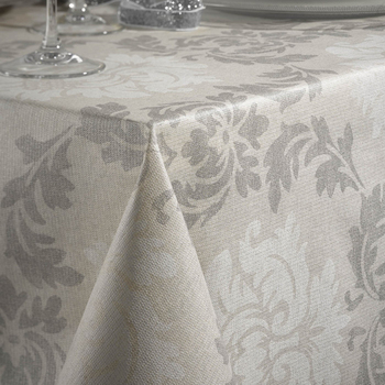 Скатертина Atenas Home Textile Elba Beige, бавовна з покриттям, 150 х 200 см