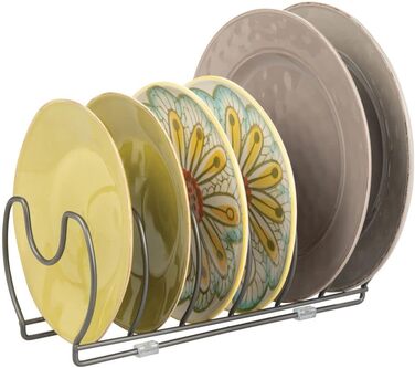 Подставка для посуды 33,5 x 16 x 13 см, серая Vialex