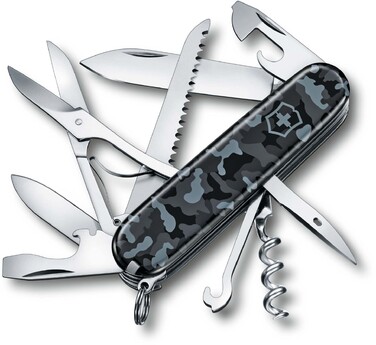 Ніж швейцарський 15 функцій, 91 мм, Victorinox Huntsman