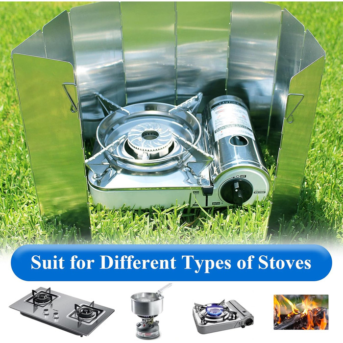 Брызкозащитный экран для уличных плит и газовых плит YAYODS