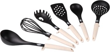 Набір кухонного начиння Natural Line, 6 предметів, бежевий STONELINE