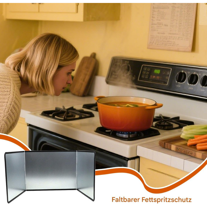 Складаний бризкозахисний екран Mingchengheng