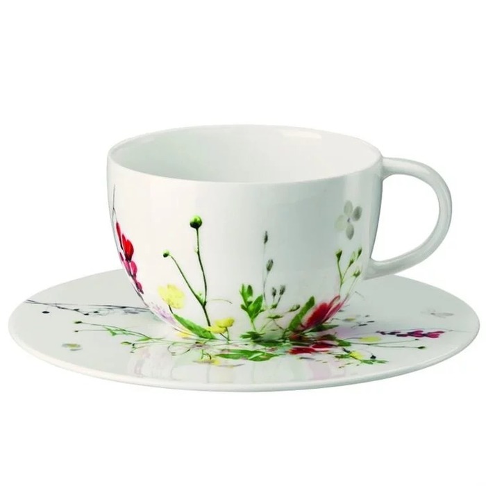 Чашка з блюдцем 300 мл Brillance Fleurs Sauvages Rosenthal