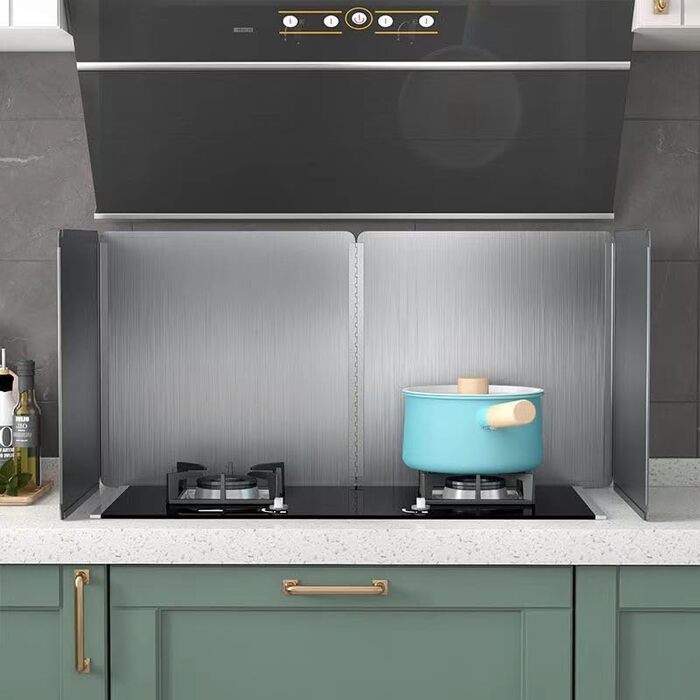 Двосторонній захист від бризок для кухонної плити 2 шт dttbgg