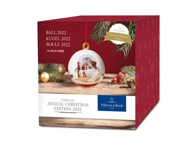 Ялинкова прикраса куля 6,5 см Annual Christmas Edition 2022 Villeroy & Boch