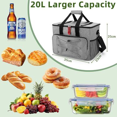 Складна термосумка 20 л Zikenis