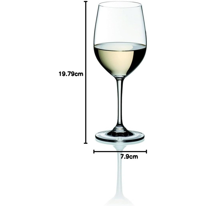 Келих для вина, Прозорий (Viognier/Chardonnay, 4 шт.), 5416/0 Vinum
