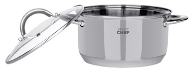 Каструля Bravo Chef 18 см (2.6 л) з кришкою (6720868)