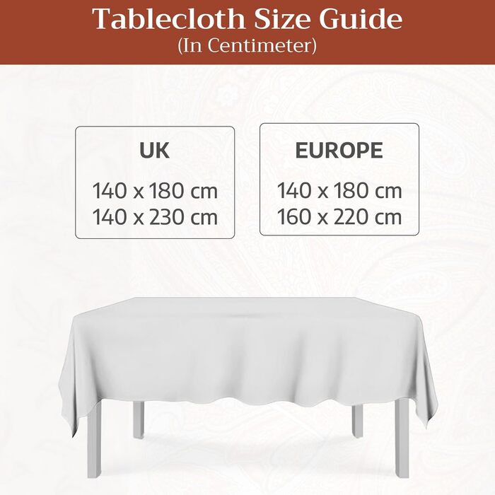 Прямокутна скатертина 180 x 140 см Maison d' Hermine