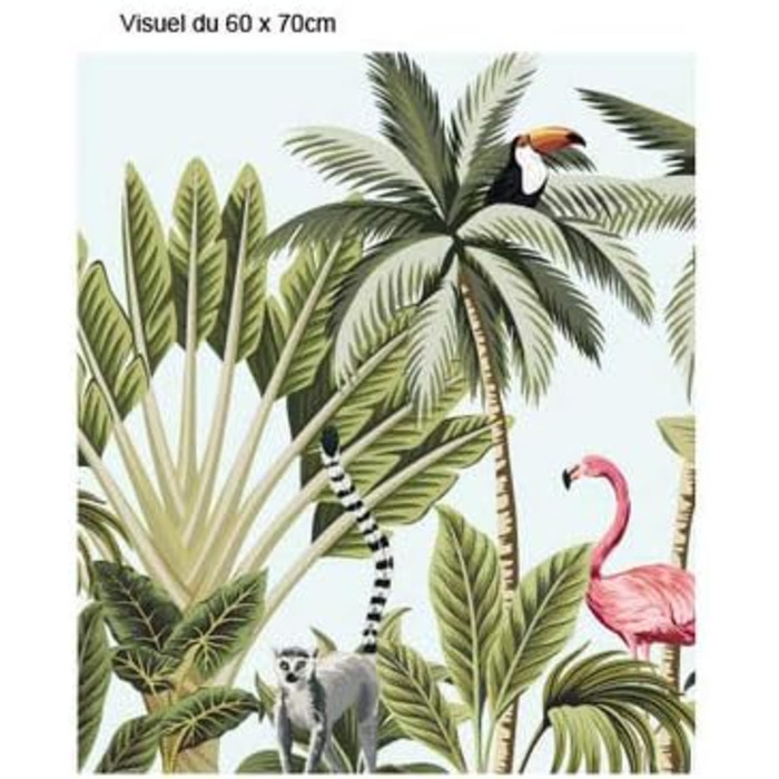 Наклейка на кухонний фартух 60 х 70 см Adzif.biz Le sticker de decoration