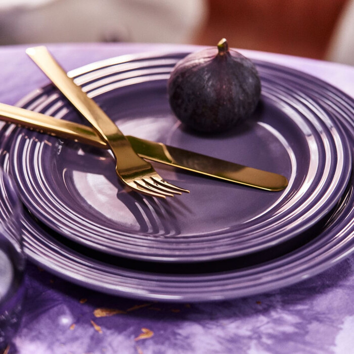Тарілка для сніданку 22 см, фіолетова Ultra Violet Le Creuset