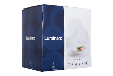 Сервіз столовий LUMINARC DIWALI, 19 предметів (6130694)