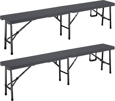 Стіл для кемпінгу 183 х 76 х 74 см Casaria