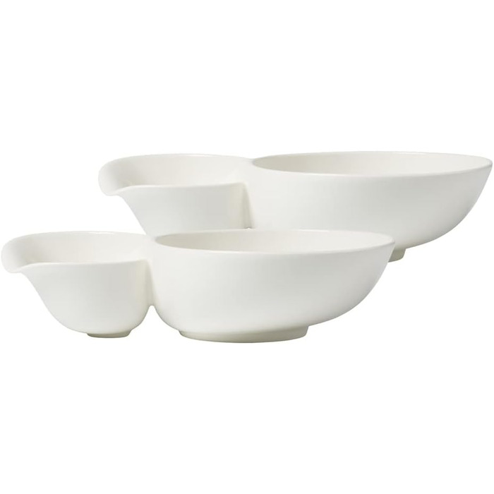 Супниця подвійна 27,5 x 17,3 x 6,8 см, набір 2 предмети, білі Soup Passion Villeroy & Boch