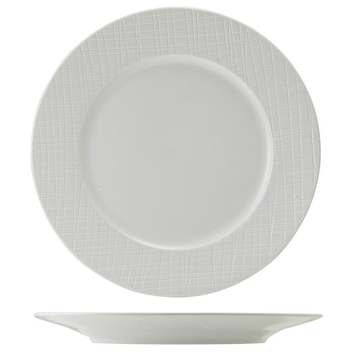 Тарілка 27 см, Incise Porcelain Lavara, GenWare