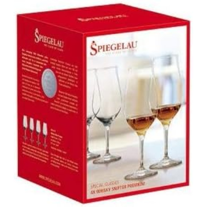 Набір келихів для віскі 280 мл, 4 предмети, Special Glasses Spirit Spiegelau
