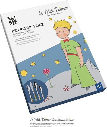 Набір з 4 дитячих столових приборів Little Prince KINDERARTIKEL WMF