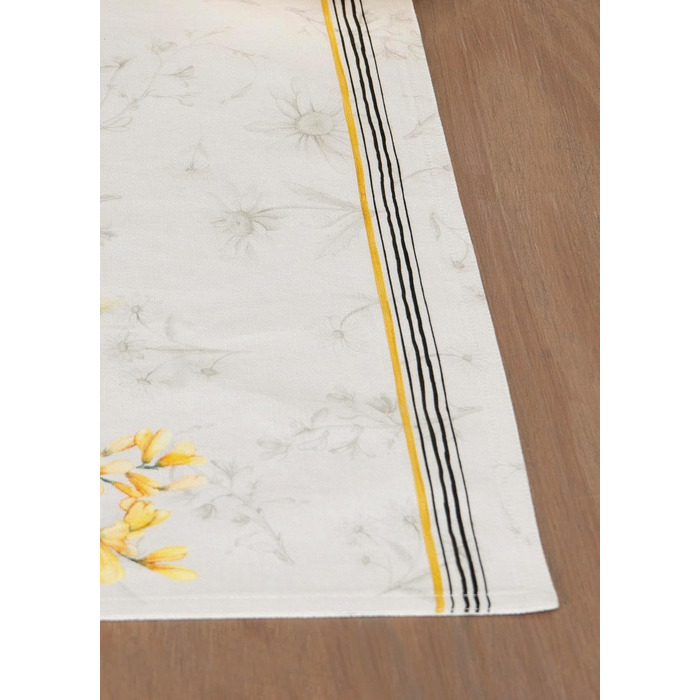 Бавовняні килимки для серветок, набір з 4 шт. , декоративні килимки для серветок, пасхальні килимки, що миються, для свят, вечерь, весни, літа (33 см x 48 см) (048 - Candice), 39Hermine 100