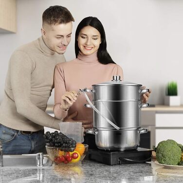 Паровая соковыжималка 8 л VIVOHOME